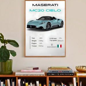 Cars & Bikes | Icons of the Asphalt | Automotive Poster
