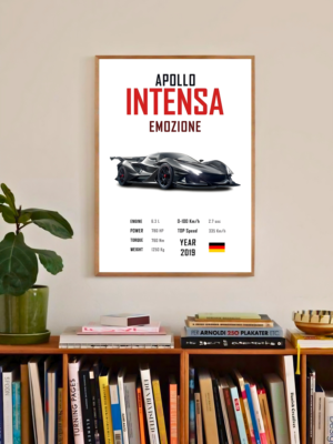 Cars & Bikes | Icons of the Asphalt | Automotive Poster