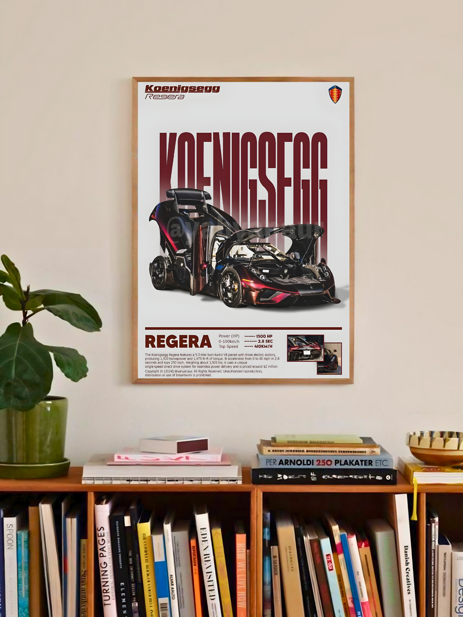 Cars & Bikes | Icons of the Asphalt | Automotive Poster