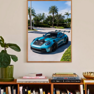 Cars & Bikes | Icons of the Asphalt | Automotive Poster