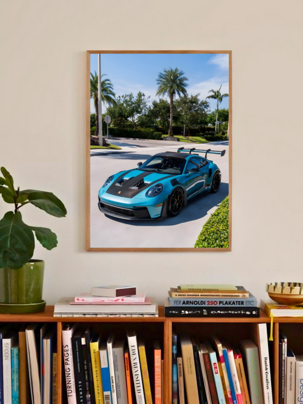 Cars & Bikes | Icons of the Asphalt | Automotive Poster