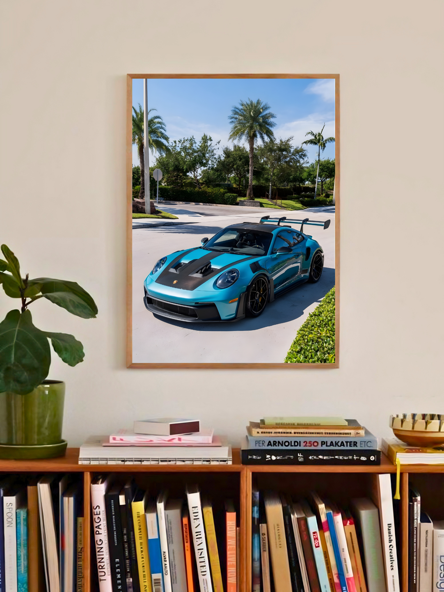 Cars & Bikes | Icons of the Asphalt | Automotive Poster