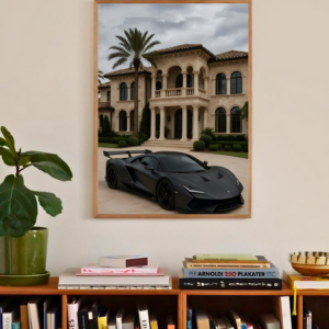 Cars & Bikes | Icons of the Asphalt | Automotive Poster
