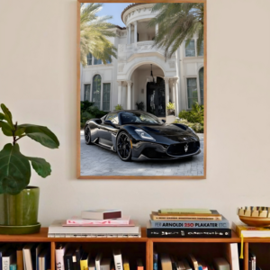 Cars & Bikes | Icons of the Asphalt | Automotive Poster