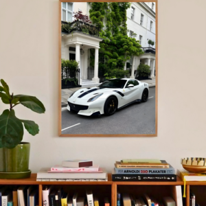 Cars & Bikes | Icons of the Asphalt | Automotive Poster