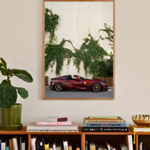 Cars & Bikes | Icons of the Asphalt | Automotive Poster