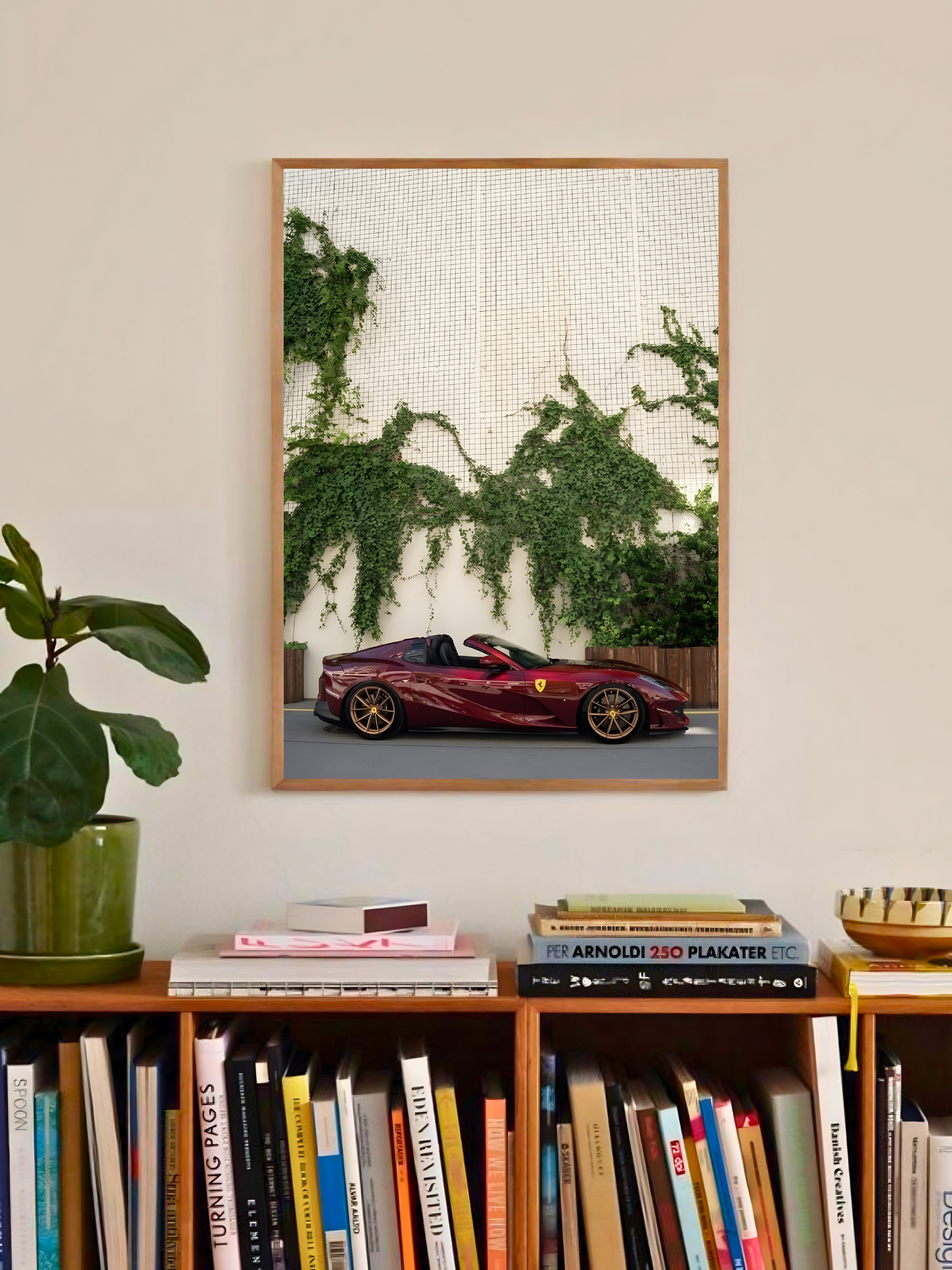 Cars & Bikes | Icons of the Asphalt | Automotive Poster