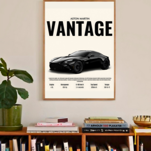Cars & Bikes | Icons of the Asphalt | Automotive Poster