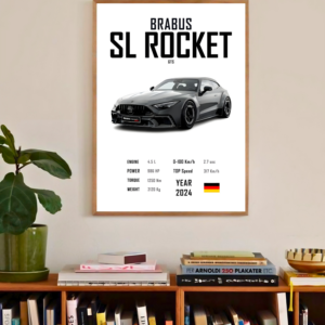 Cars & Bikes | Icons of the Asphalt | Automotive Poster