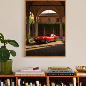 Cars & Bikes | Icons of the Asphalt | Automotive Poster