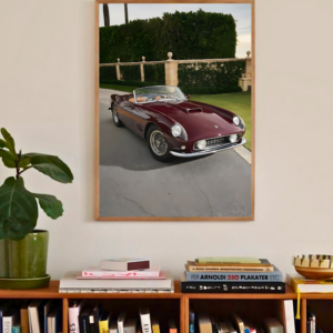 Cars & Bikes | Icons of the Asphalt | Automotive Poster