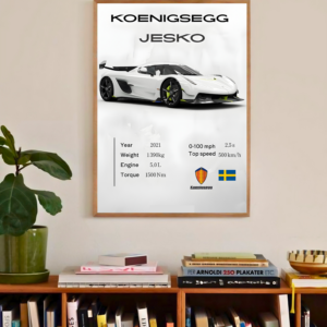 Cars & Bikes | Icons of the Asphalt | Automotive Poster