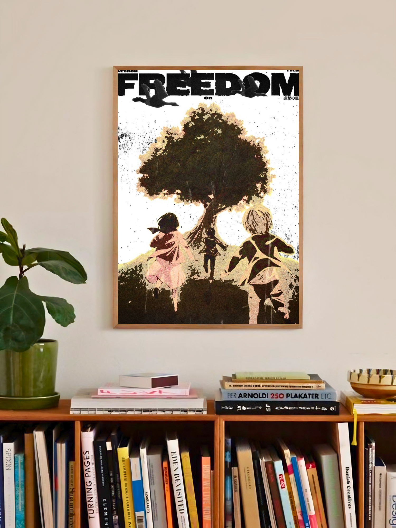 AOT | The Cost of Freedom | Dark Fantasy Poster