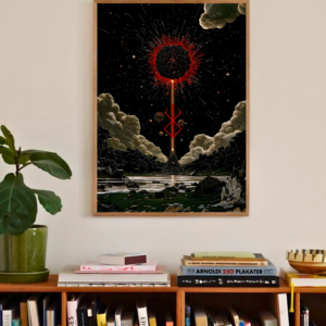 Berserk | The Black Swordsman | Dark Seinen Poster