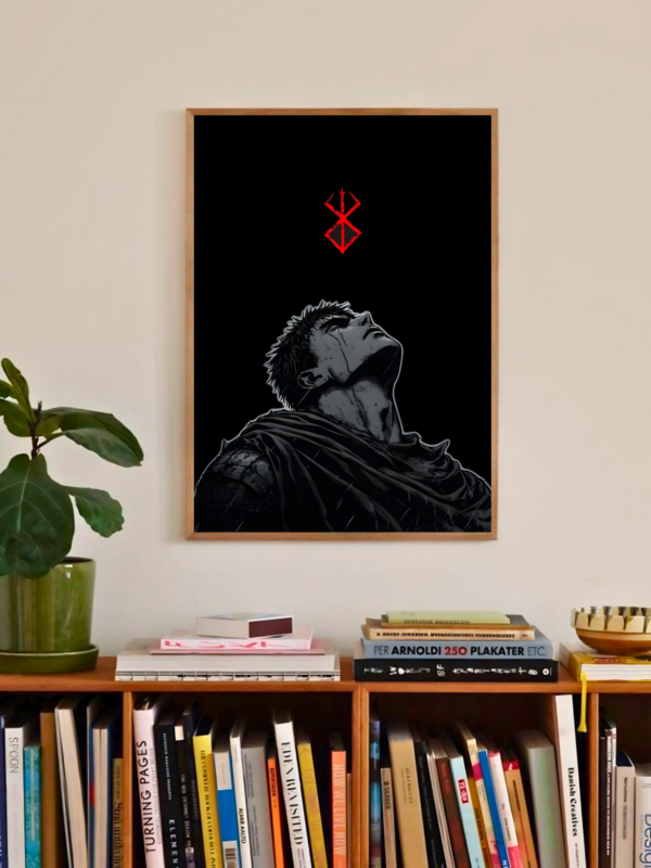 Berserk | The Black Swordsman | Dark Seinen Poster