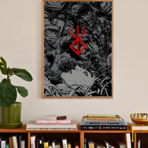 Berserk | The Black Swordsman | Dark Seinen Poster