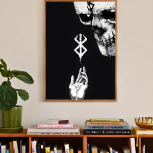 Berserk | The Black Swordsman | Dark Seinen Poster