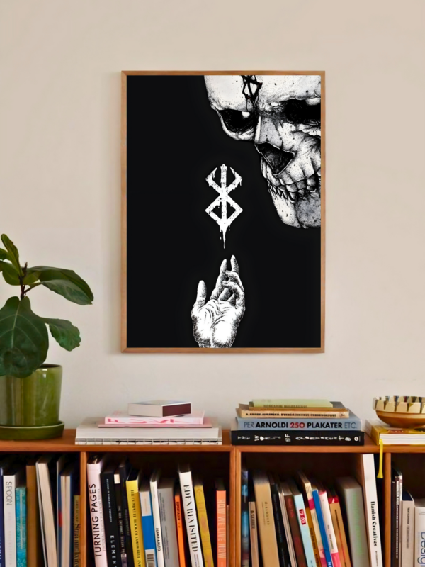 Berserk | The Black Swordsman | Dark Seinen Poster