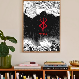 Berserk | The Black Swordsman | Dark Seinen Poster