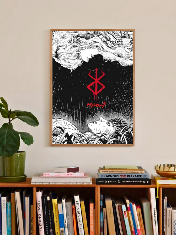 Berserk | The Black Swordsman | Dark Seinen Poster
