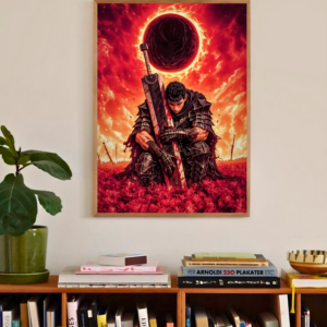 Berserk | The Black Swordsman | Dark Seinen Poster