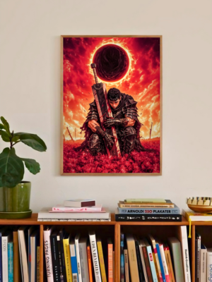 Berserk | The Black Swordsman | Dark Seinen Poster