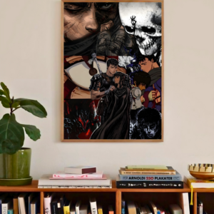 Berserk | The Black Swordsman | Dark Seinen Poster