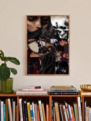 Berserk | The Black Swordsman | Dark Seinen Poster