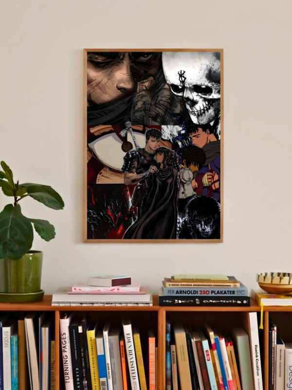 Berserk | The Black Swordsman | Dark Seinen Poster