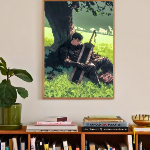 Berserk | The Black Swordsman | Dark Seinen Poster