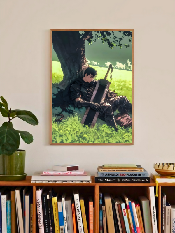 Berserk | The Black Swordsman | Dark Seinen Poster