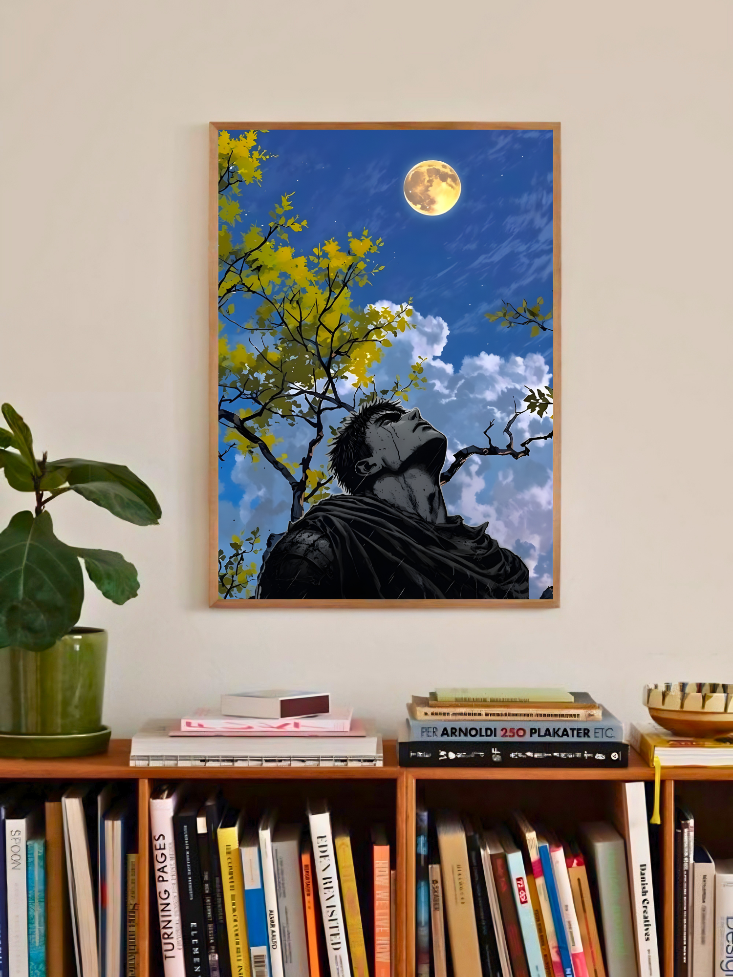 Berserk | The Black Swordsman | Dark Seinen Poster