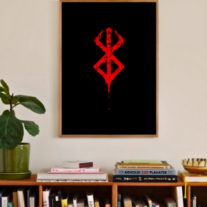 Berserk | The Black Swordsman | Dark Seinen Poster