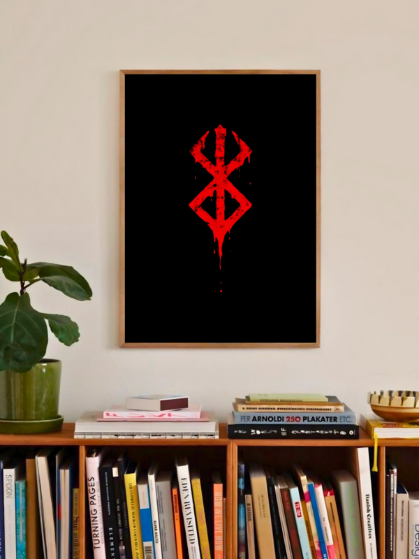 Berserk | The Black Swordsman | Dark Seinen Poster