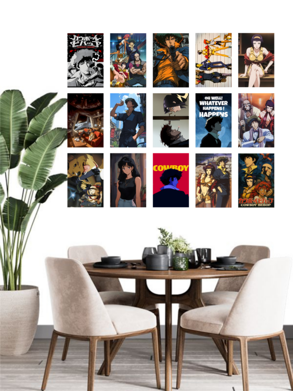 Cowboy Bebop | Rhythm of the Cosmos | Poster Set of 15