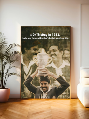 Cricket | Roar of the Stadium | Classic Match Poster