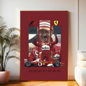 F1 | Glory on the Grid | Motorsport Art Poster