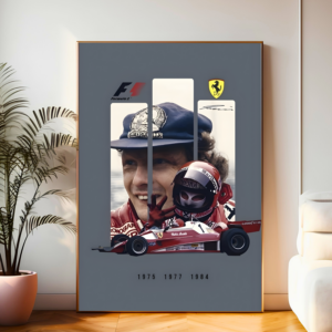F1 | Glory on the Grid | Motorsport Art Poster