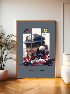 F1 | Glory on the Grid | Motorsport Art Poster