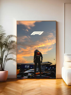 F1 | Glory on the Grid | Motorsport Art Poster