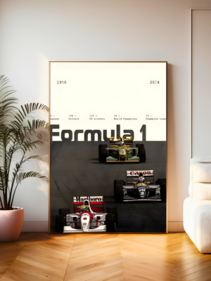 F1 | Glory on the Grid | Motorsport Art Poster