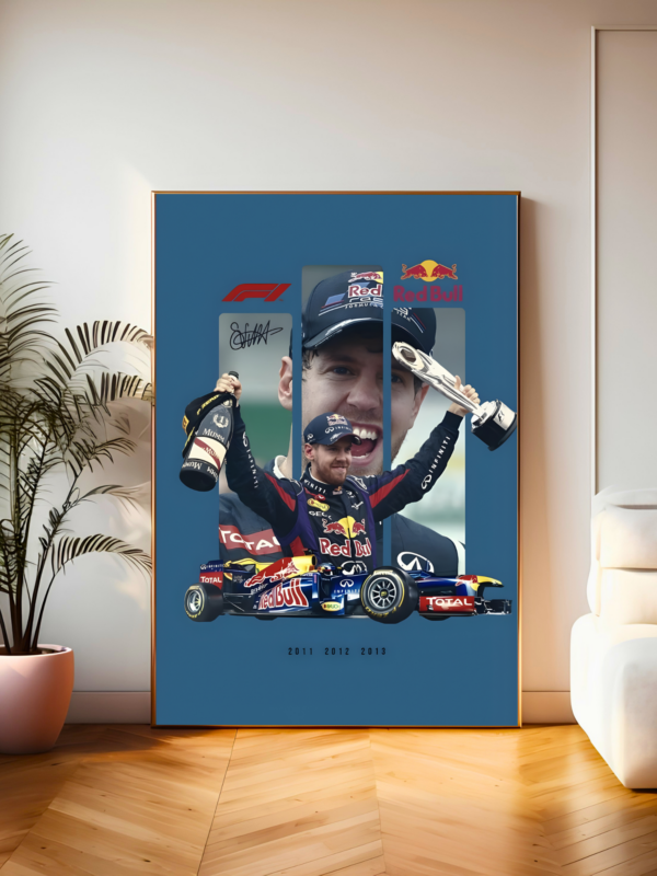 F1 | Glory on the Grid | Motorsport Art Poster