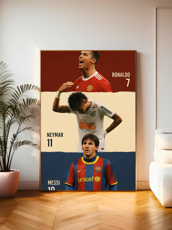 Football | Masterclass in Motion | Champions Art Poster