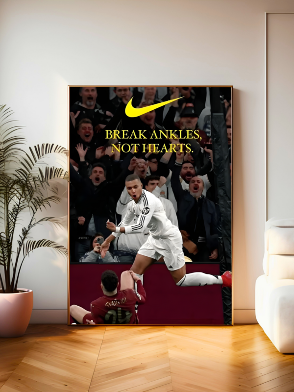 Football | Masterclass in Motion | Champions Art Poster