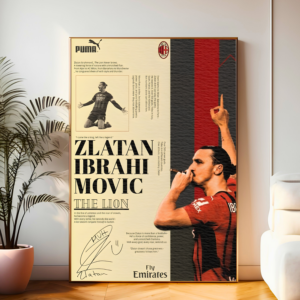 Football | Masterclass in Motion | Champions Art Poster