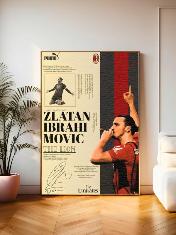 Football | Masterclass in Motion | Champions Art Poster