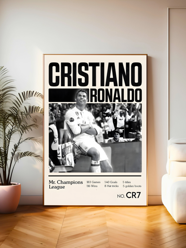 Football | Masterclass in Motion | Champions Art Poster