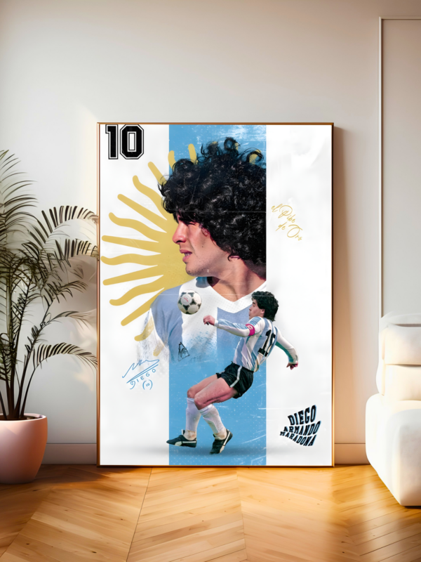 Football | Masterclass in Motion | Champions Art Poster