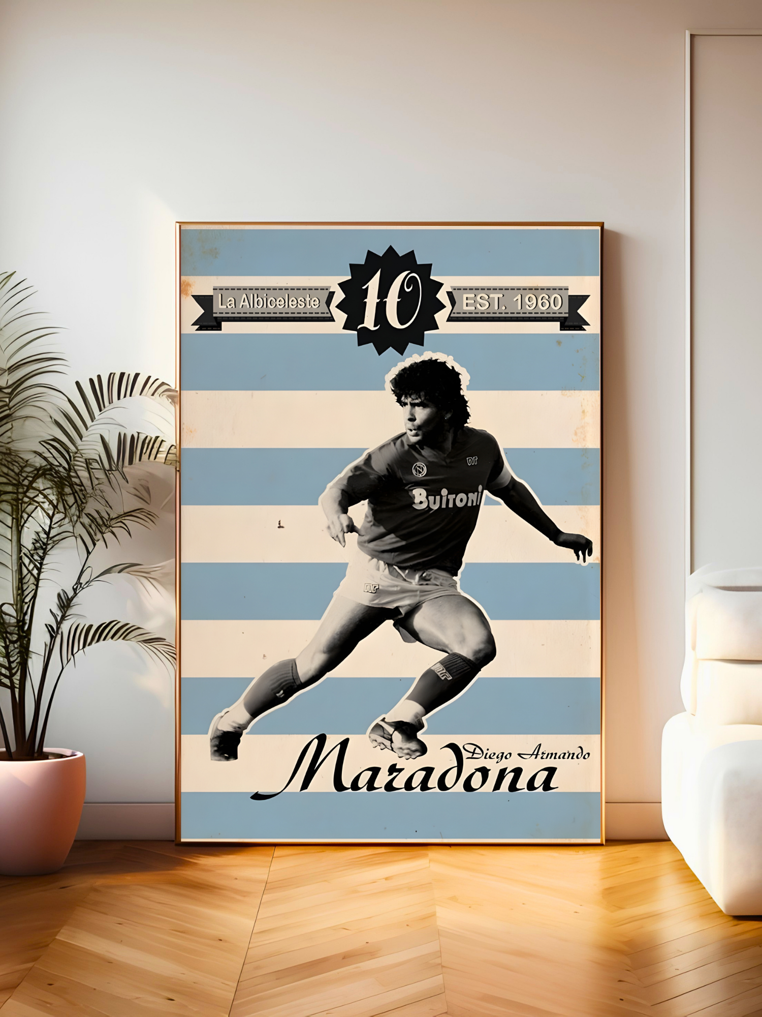 Football | Masterclass in Motion | Champions Art Poster