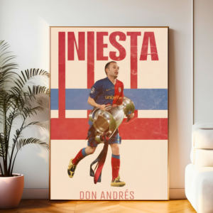 Football | Masterclass in Motion | Champions Art Poster
